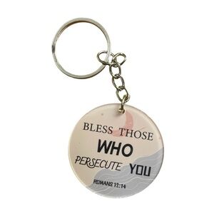 Inspirational Keychain with Quote 💞✝️💞